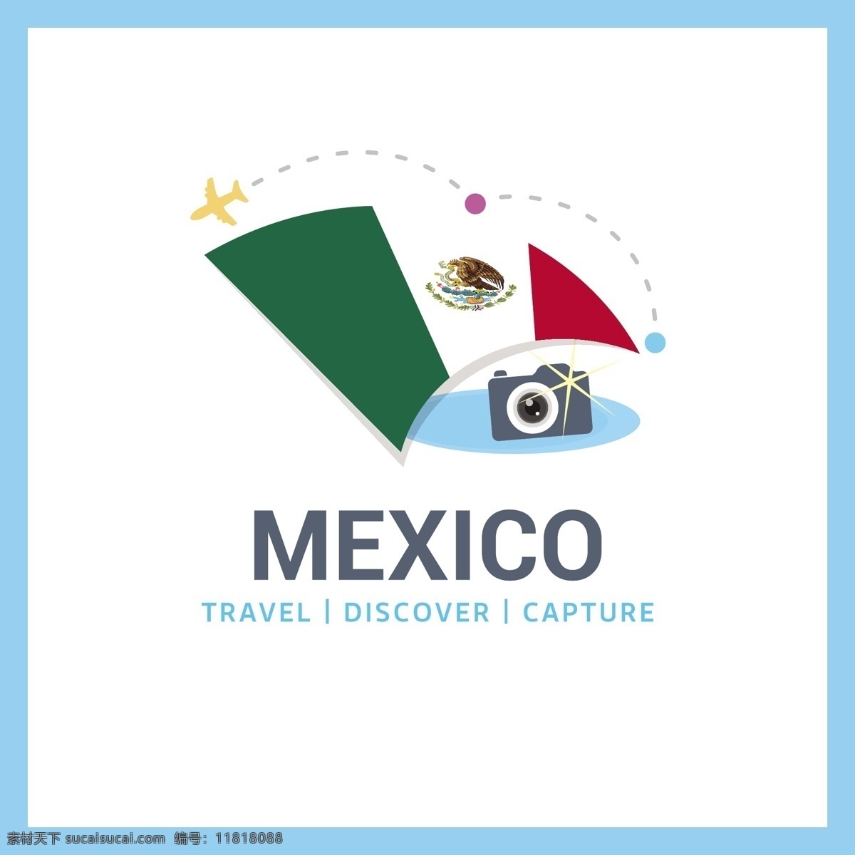 去墨西哥旅行 旅行 相机 地图 世界 墨西哥 旅游 度假 行李 在世界范围内