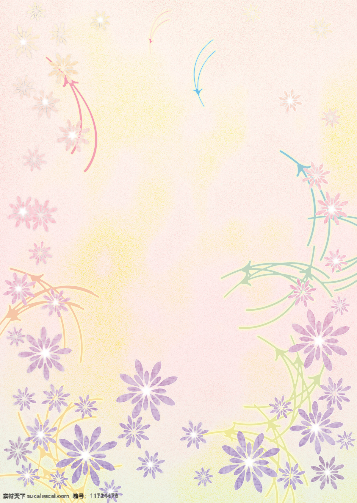 日式和风背景 日式 和风 背景 底纹 花朵 素雅 背景底纹 底纹边框