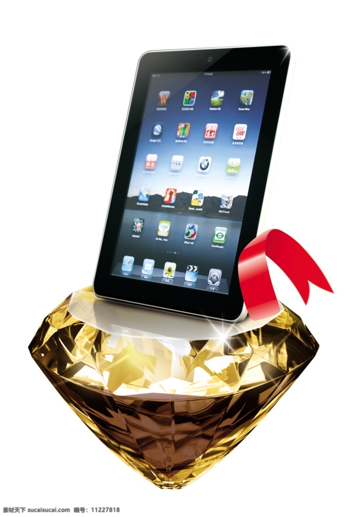 钻石ipad 苹果ipad 钻石 黄钻 苹果手机 苹果 版面 现代科技 数码产品