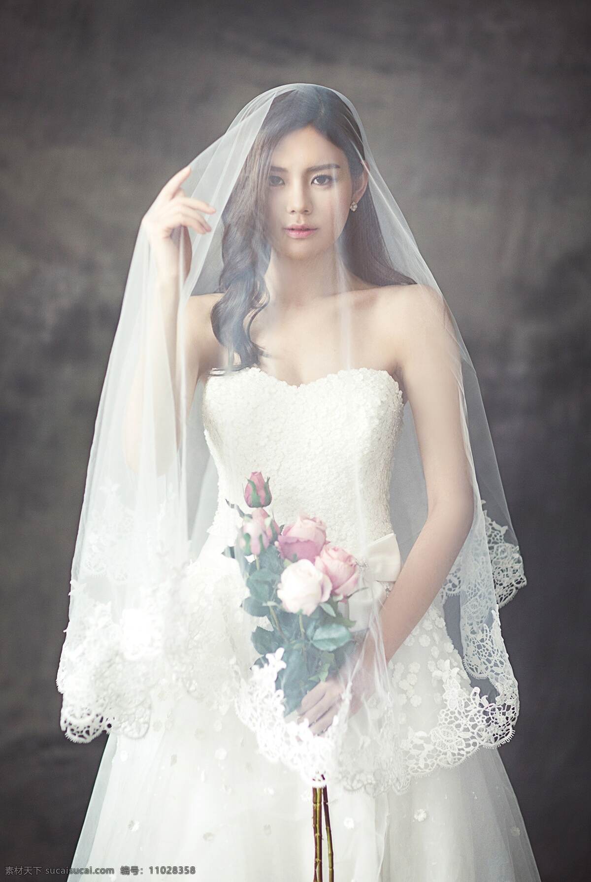 婚纱 人物 结婚 女性 蕾丝 背景 背景素材