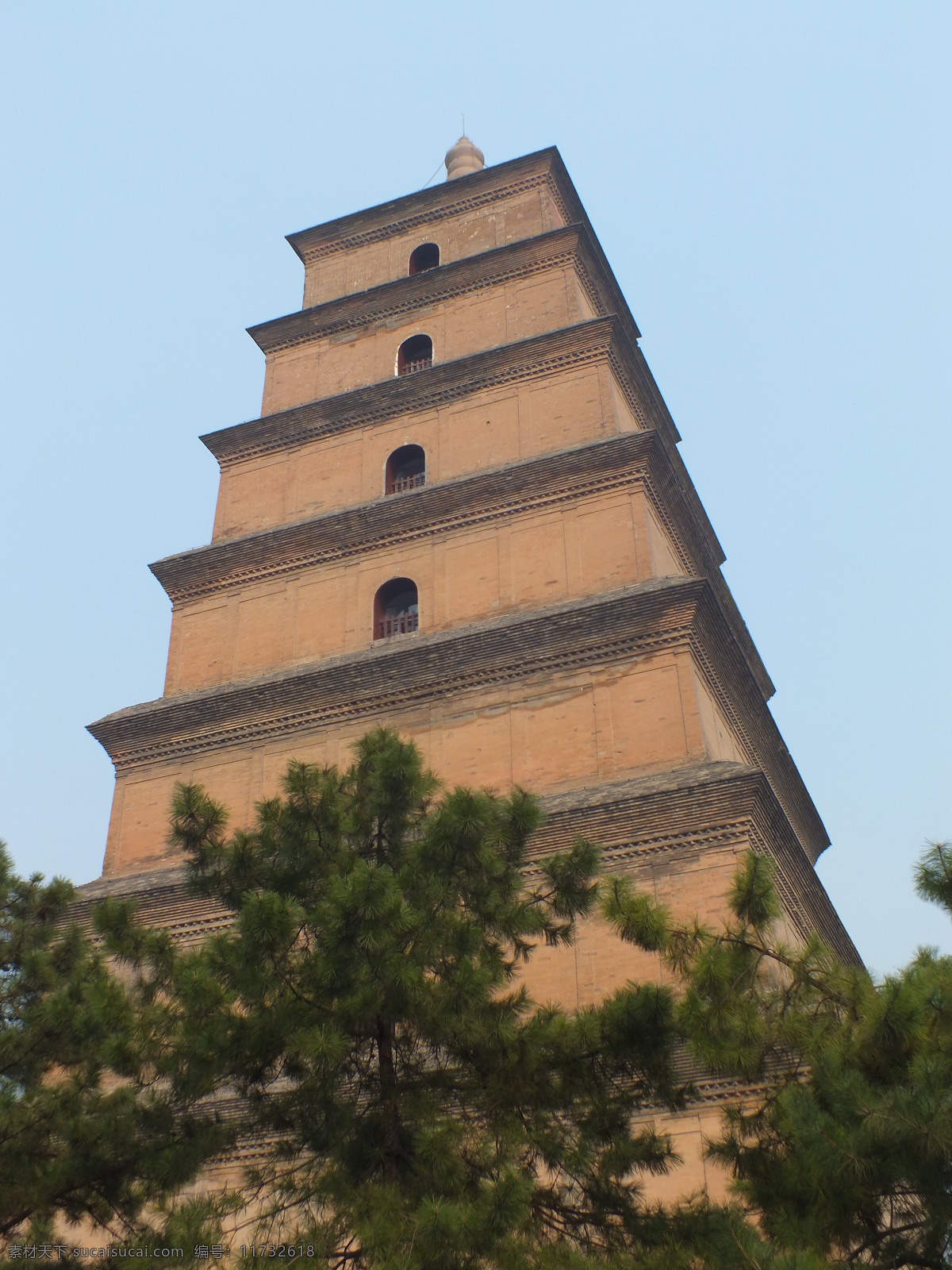 大雁塔 建筑 建筑摄影 建筑园林 旅游 西安 大慈恩寺 佛教圣地 文化艺术