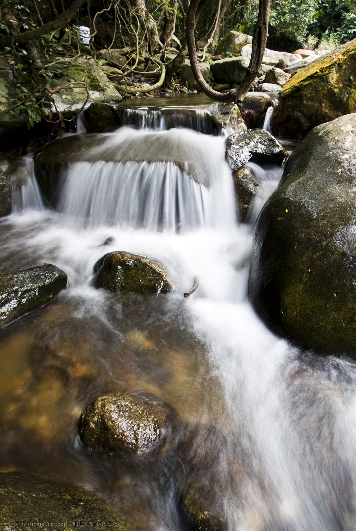 梧桐山小溪 梧桐山 小溪 青山 绿水 山泉 流水 岩石 清澈 树 溪水 自然景观 山水风景 黑色