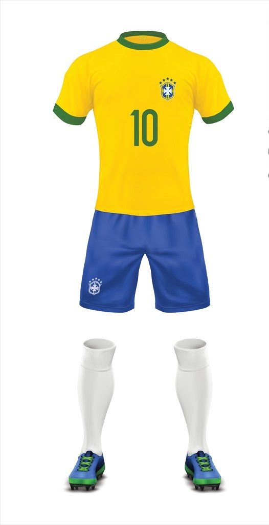 巴西 足球队 运动服 矢量 巴西足球队 巴西足球队服 运动服矢量 运动服素材 巴西队 共享设计矢量 生活百科 体育用品