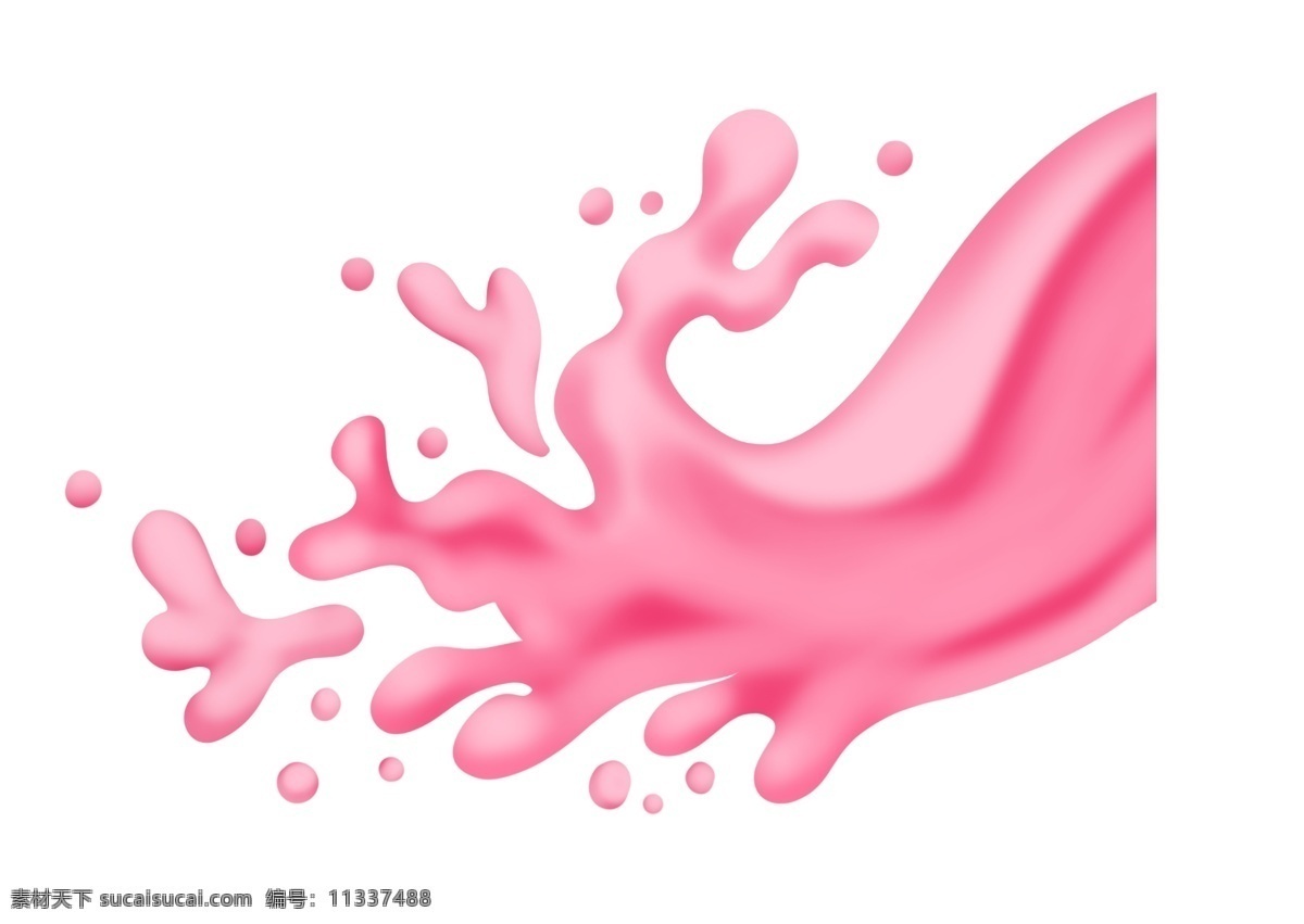泼洒 飞溅 液体 泼洒的液体 卡通插画 液体插画 流体插画 饮料液体 飞溅的液体 果汁的液体