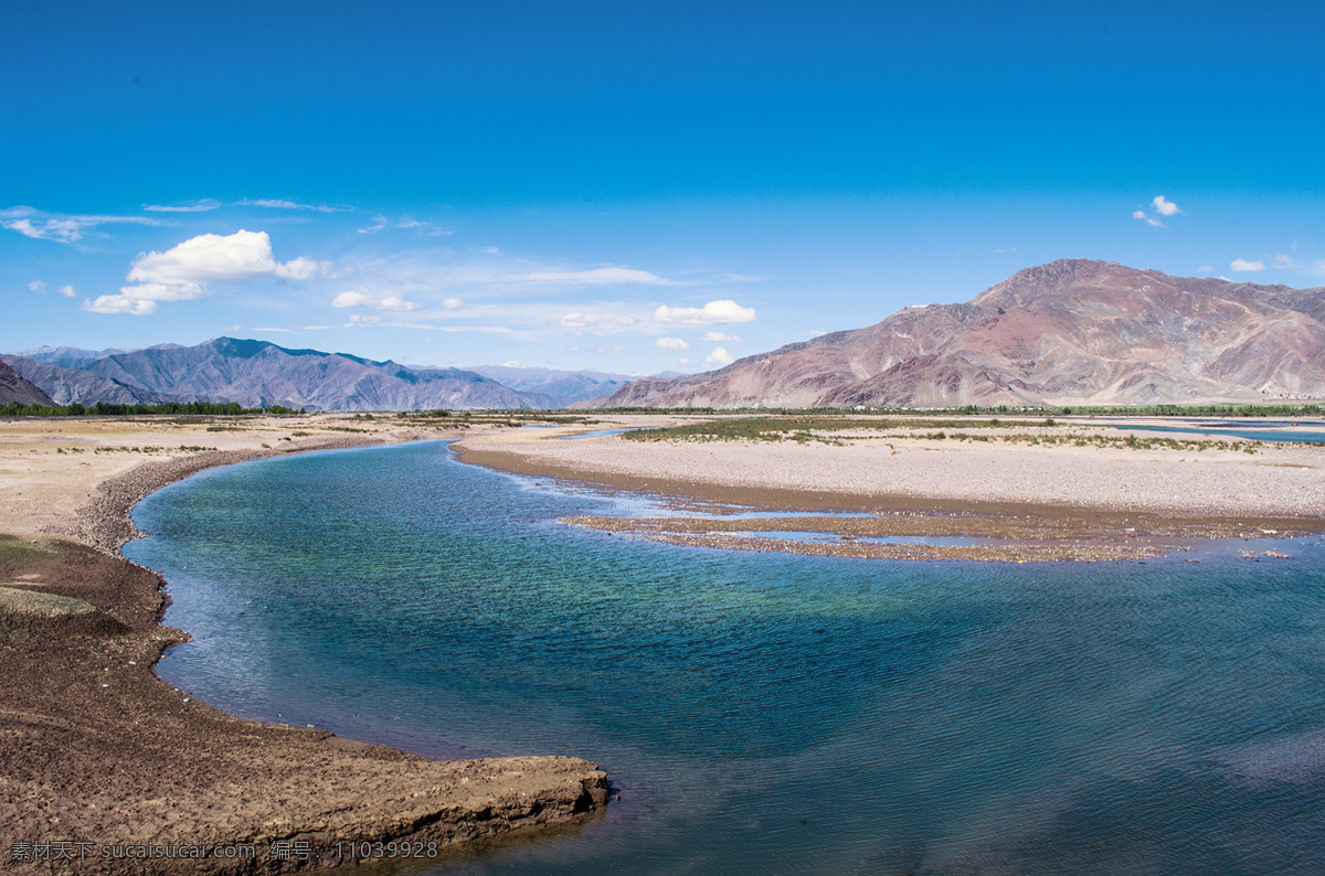 拉萨的河 西藏风景 拉萨风景 白玛文巴摄影 拉萨摄影 西藏摄影 自然景观 山水风景 蓝色