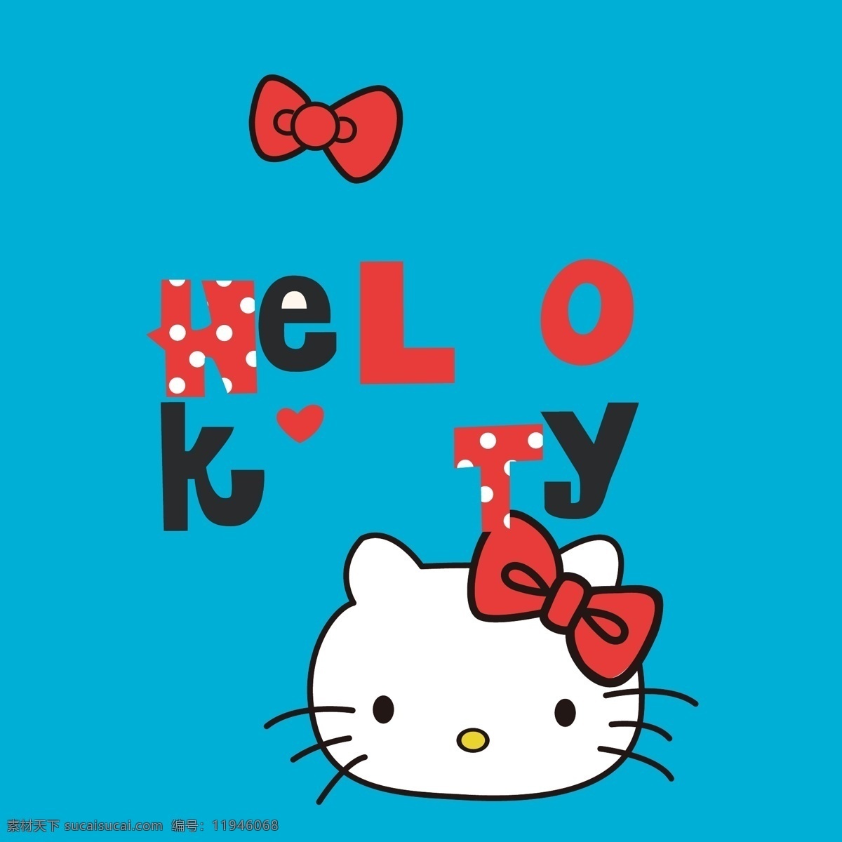 印花 矢量图 hello kt猫 服装图案 卡通动物 可爱卡通 印花矢量图 面料图库 服装设计 图案花型