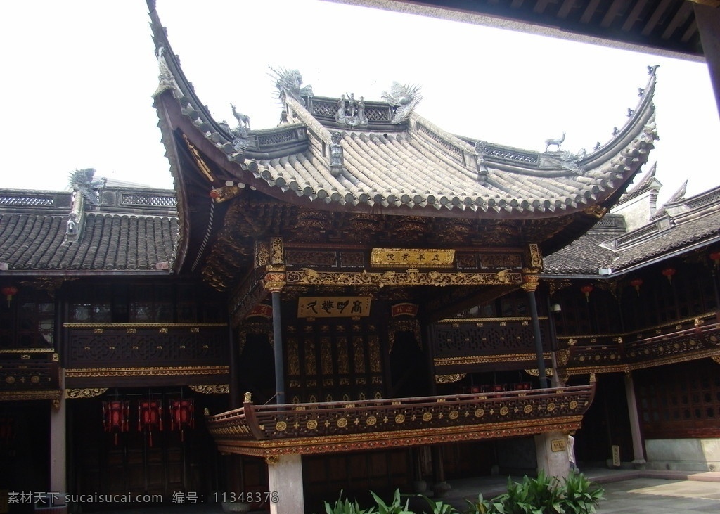 戏台 宁波天一阁 建筑摄影 建筑园林
