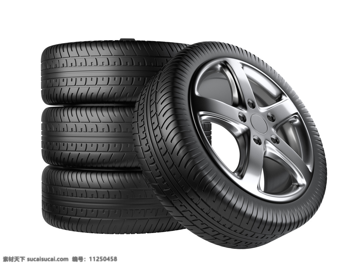 汽车轮胎 新轮胎 外胎 橡胶轮胎 黑色轮胎 废弃轮胎 现代科技 交通工具