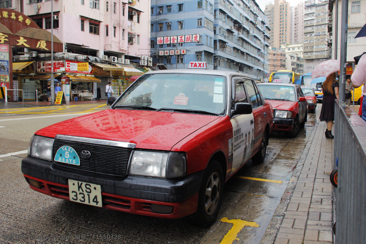 香港出租车 香港 出租车 街道 街拍 纪实 交通工具 现代科技