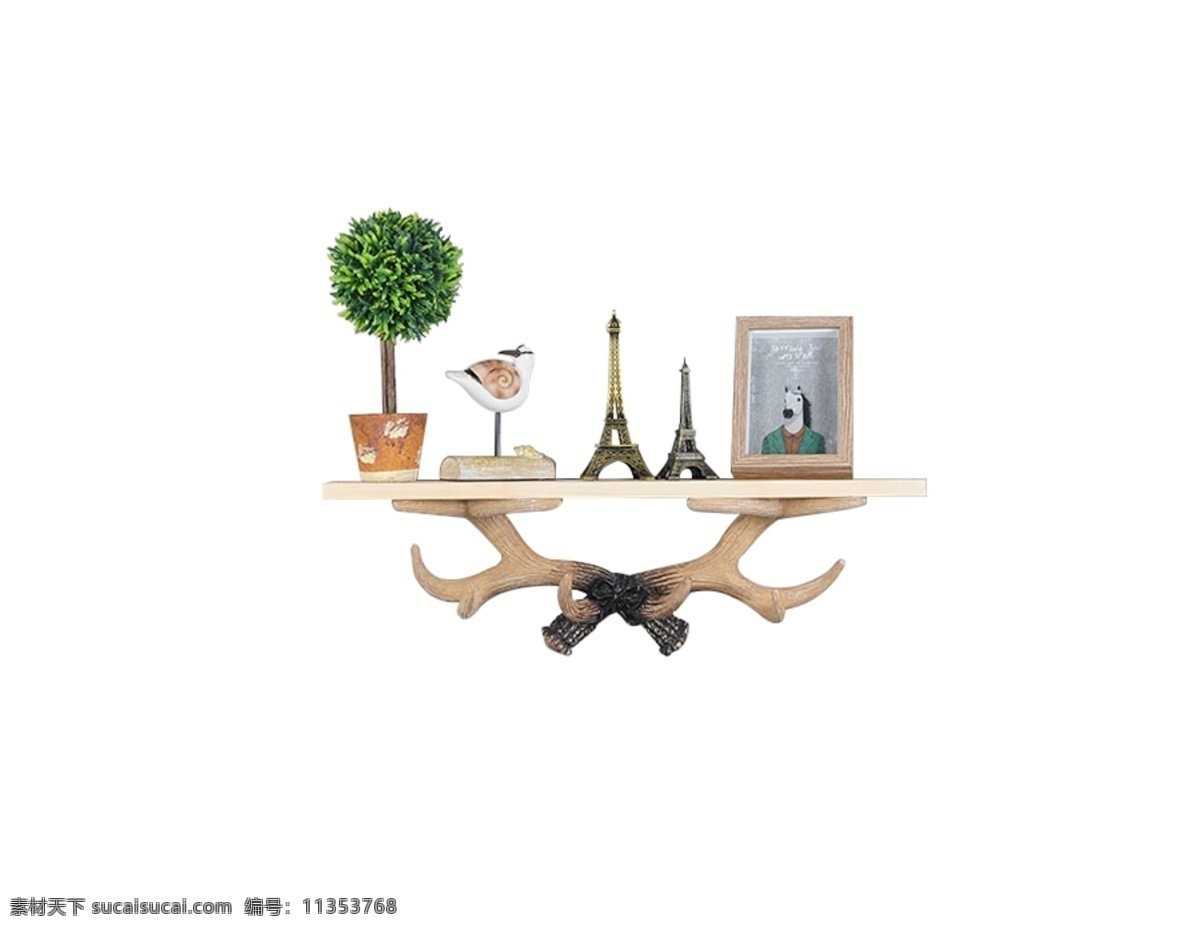 装饰 木头 花盆 桌子