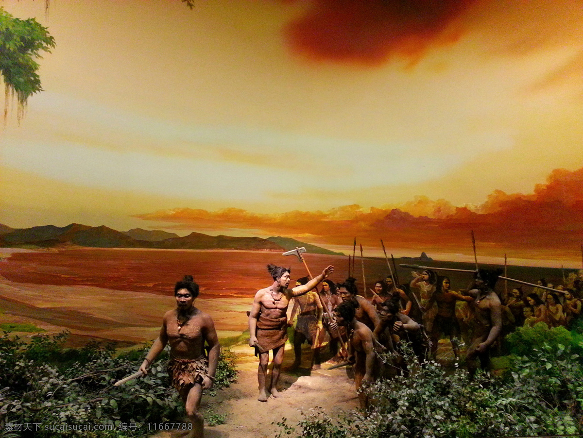 原始人类部落 原始人类 人类部落 远古人类 原始人类生活 夕阳下的人类 草原原始人类 部落迁徙 文化艺术 传统文化