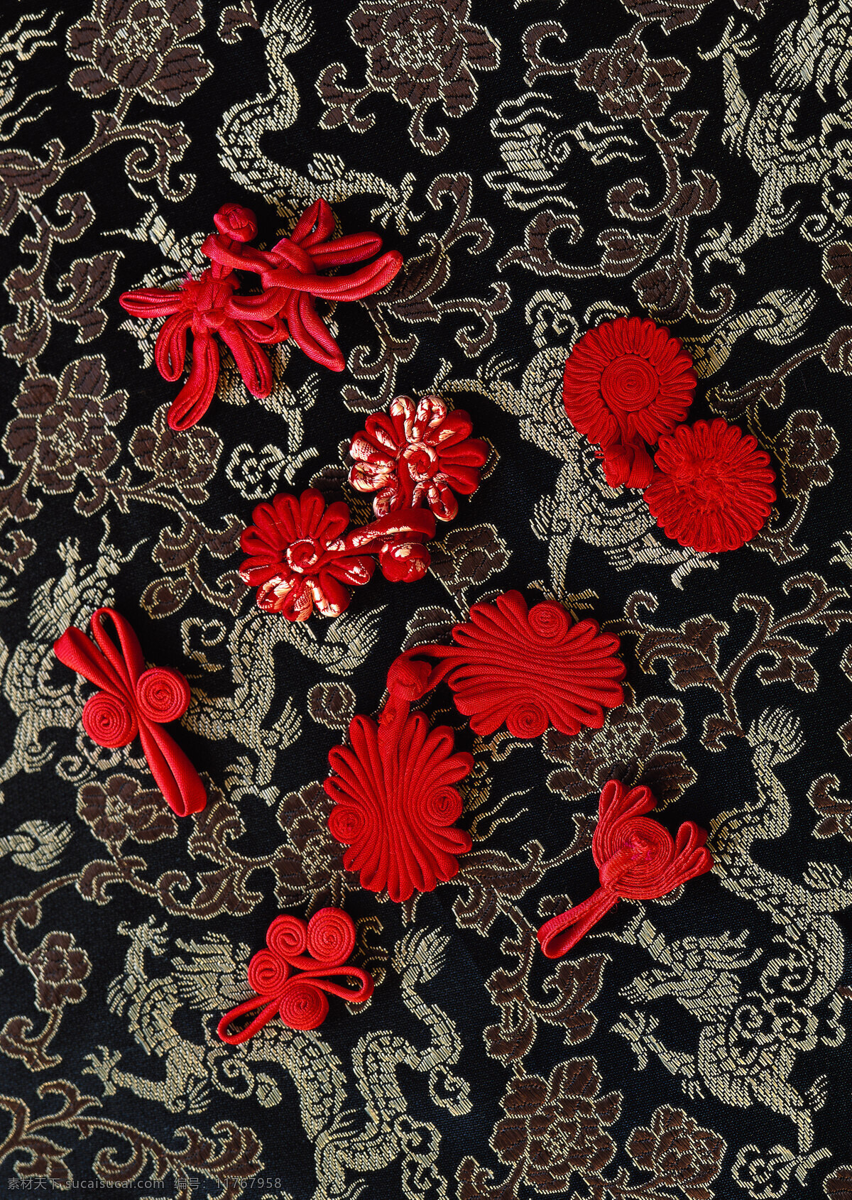 唐装 布料 丝绸 针织 刺绣 古典 典雅 中国风 文化 高清 旗袍 人文素材 文化艺术 传统文化