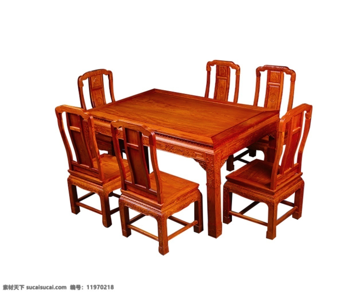 餐桌 红木餐桌 餐桌抠图 家具 餐椅 红木 红木家具 分层