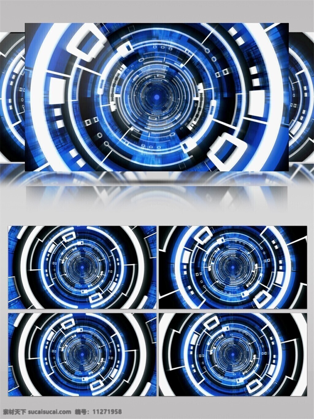 酷 炫 蓝光 通道 视频 3d视频素材 特效视频素材 背景视频素材 前进隧道 蓝色