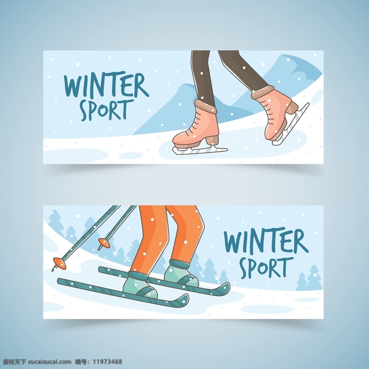 滑雪运动 运动 体育运动 奥运会 比赛 运动海报 运动比赛海报 运动员 户外运动 室内运动 运动俱乐部 体育馆海报 卡通设计
