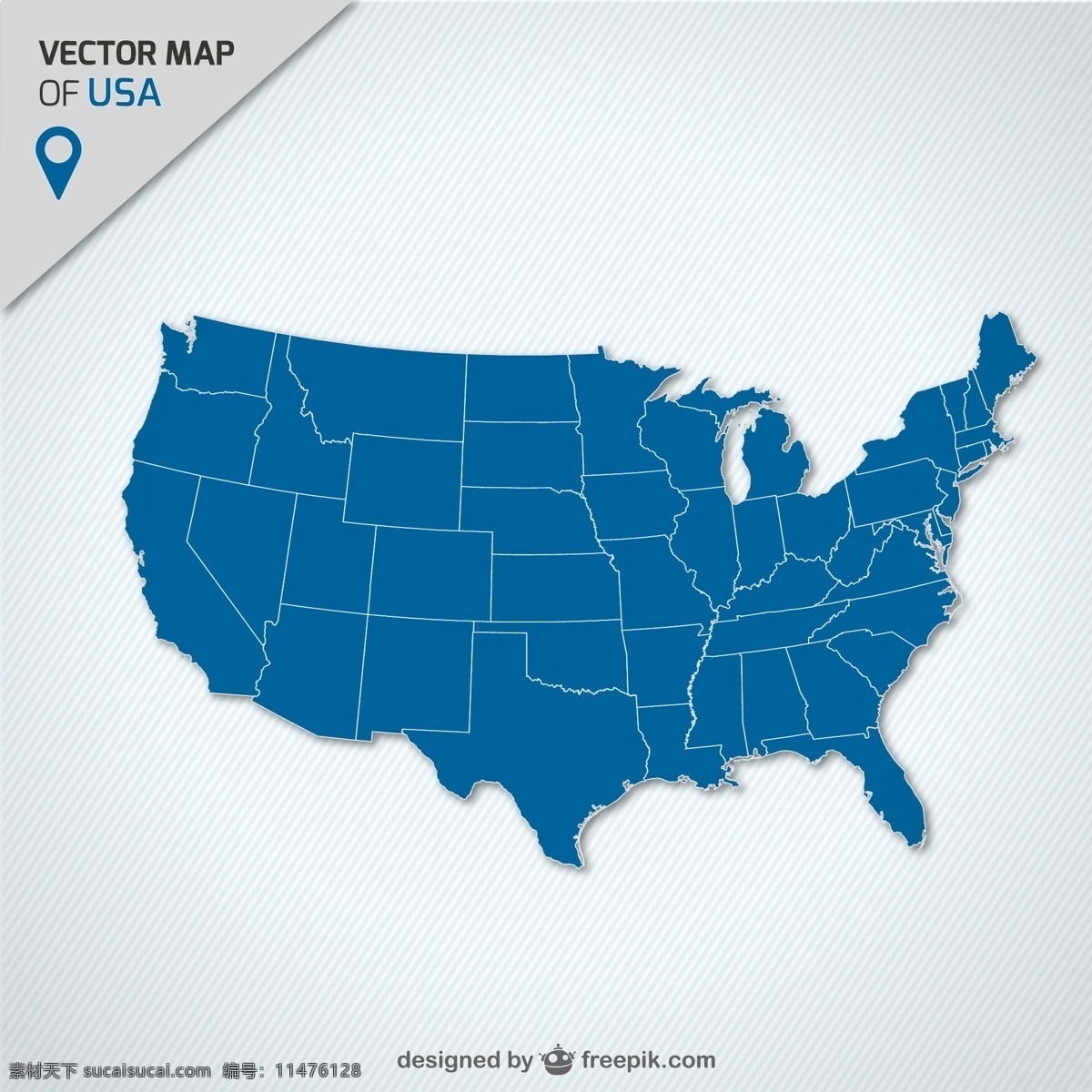 美国蓝图 背景 旅游 地图 模板 地球 图形 布局 平面设计 插图 设计元素 美国 符号 国家 元素 图像 白色