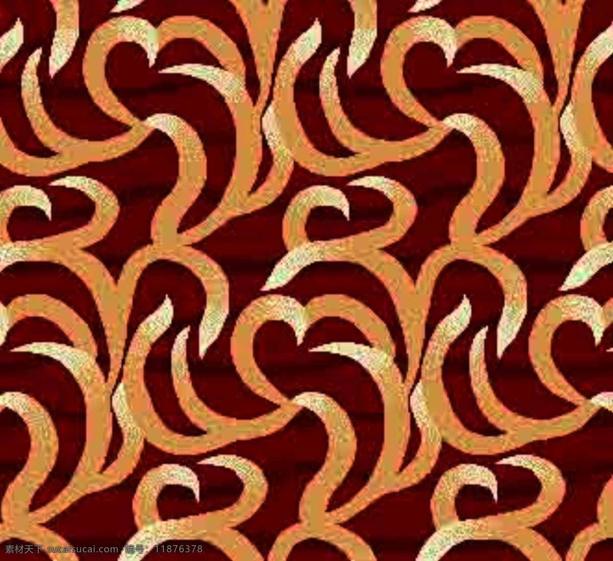 vray 地毯 材质 max9 布料 红色 黄色花纹 有贴图 3d模型素材 材质贴图