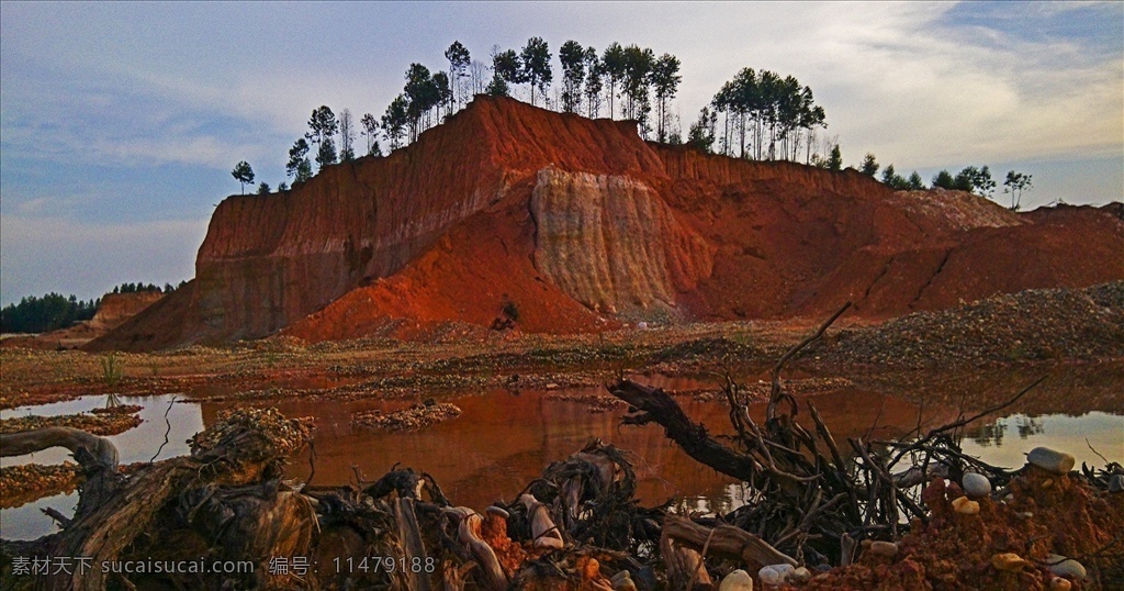 红土坡 红土地 红土 生态破坏 环境破坏 自然景观 自然风景