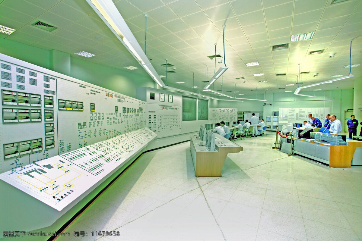 田湾 核电 主控室 田湾核电 核电站 新能源 核能 现代科技 工业生产