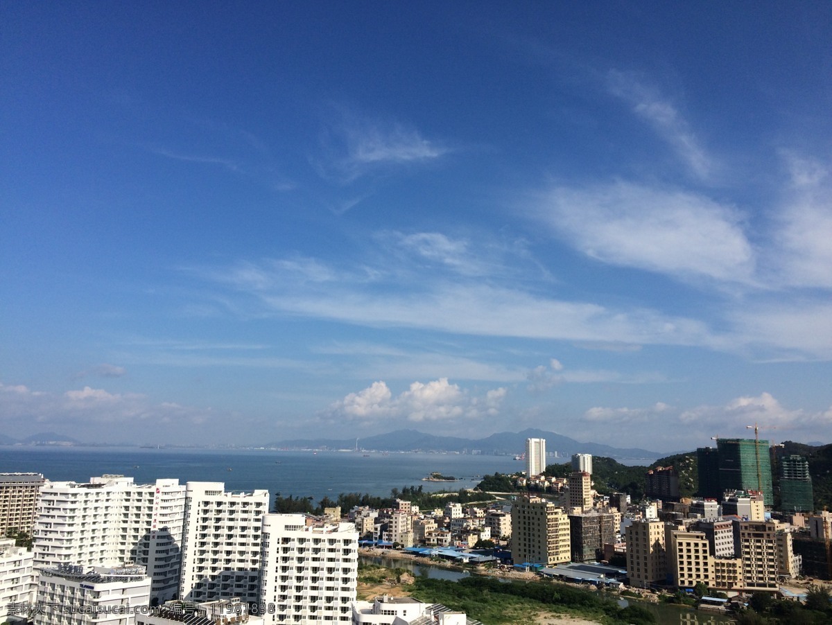 惠州 巽寮湾 岛 海鸥 海 天空 蓝天 云 建筑 建筑园林 建筑摄影