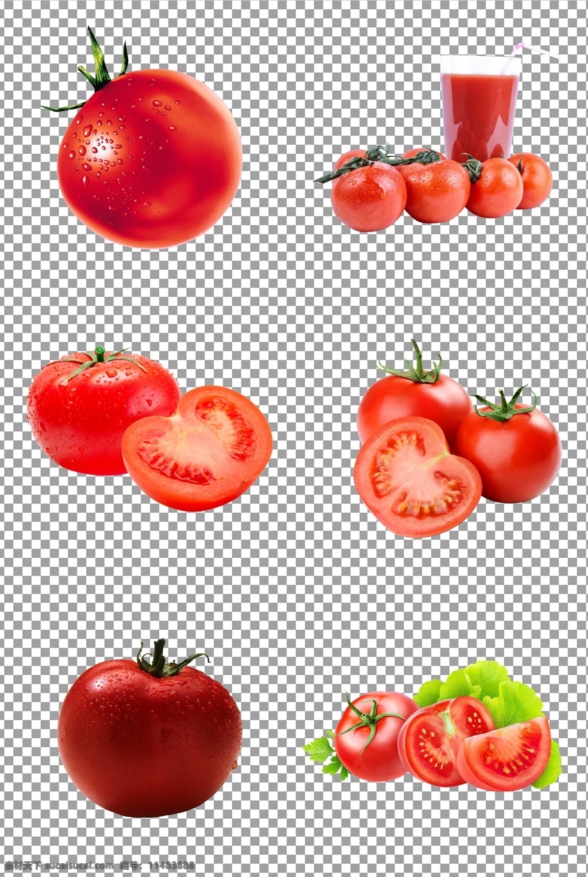 新鲜西红柿 美味 新鲜 西红柿 红色 蔬菜 蕃茄 免抠 无背景 免抠图 抠图 元素 透明 通道 png免抠图 分层