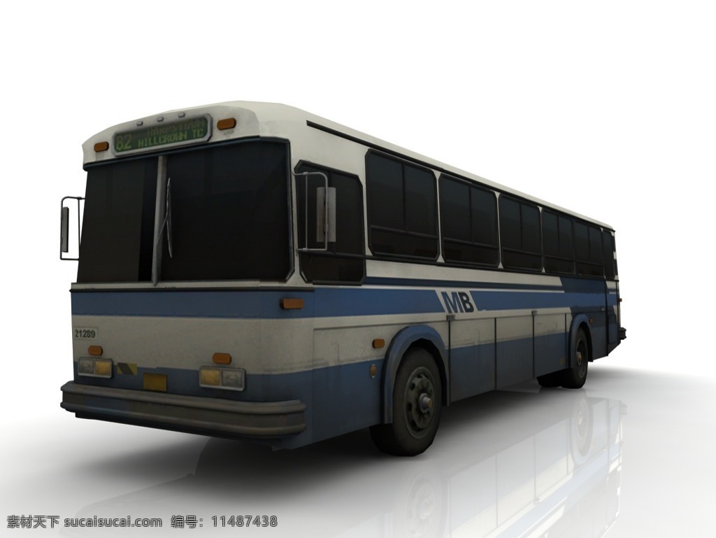 巴士01 bus 求生之路4 left 巴士 dead 游戏电影 求生之路 3d模型素材 其他3d模型