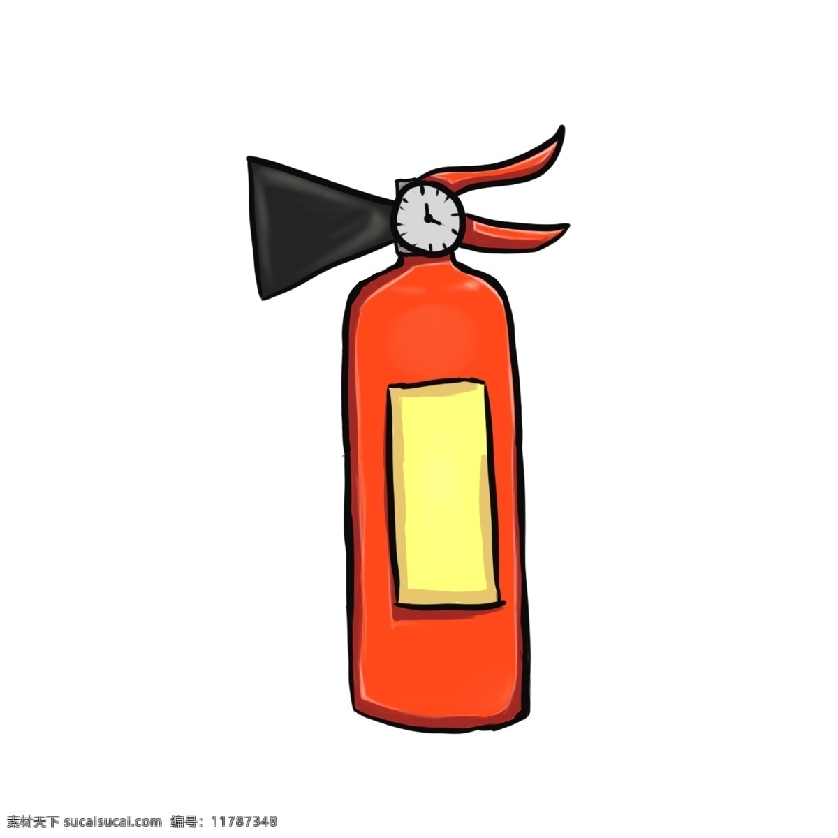 消防 火灾 卡通 灭火器 消防栓 卡通消防栓 手绘消防栓 插画 救火 灭火 红色 消防插画