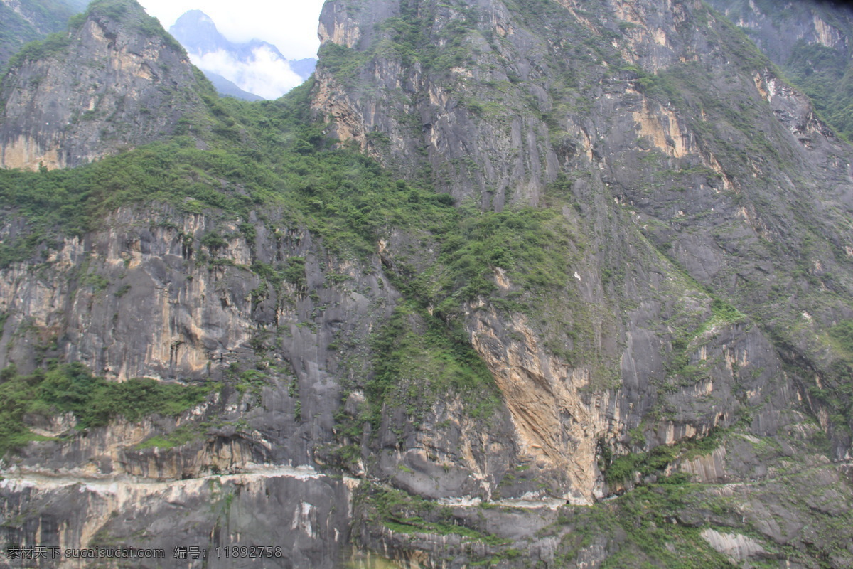 茶马古道 悬崖峭壁 云南 丽江 香格里拉 普达措 湿地公园 云南风光 摄影原创 自然景观 自然风景