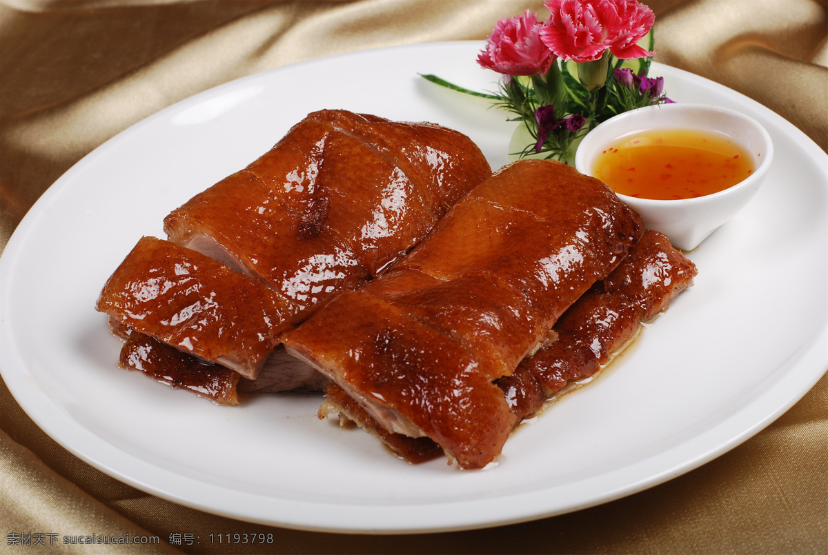 广东潮莲烧鸭 美食 传统美食 餐饮美食 高清菜谱用图