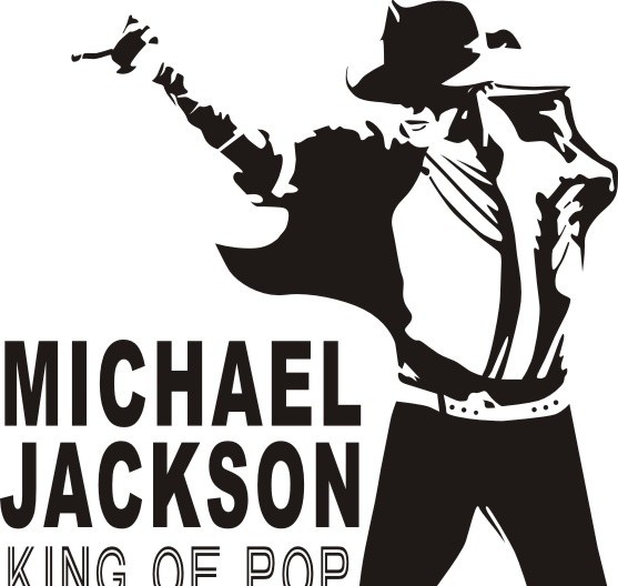 流行之王 迈克尔 杰克逊 墙贴矢量图 迈克尔杰克逊 舞蹈音乐 文化艺术 矢量