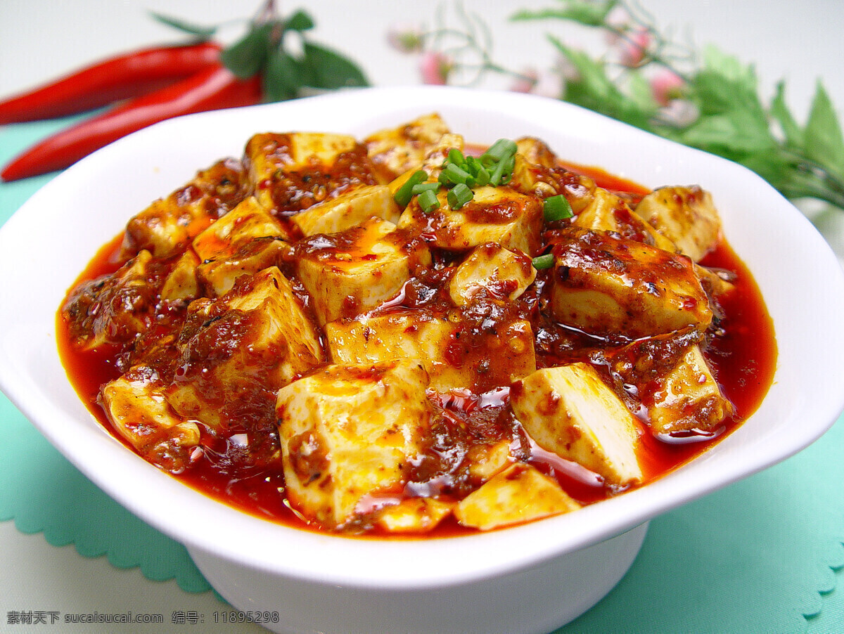 麻婆豆腐 菜谱 照片 家常菜 摄影菜 传统美食 餐饮美食