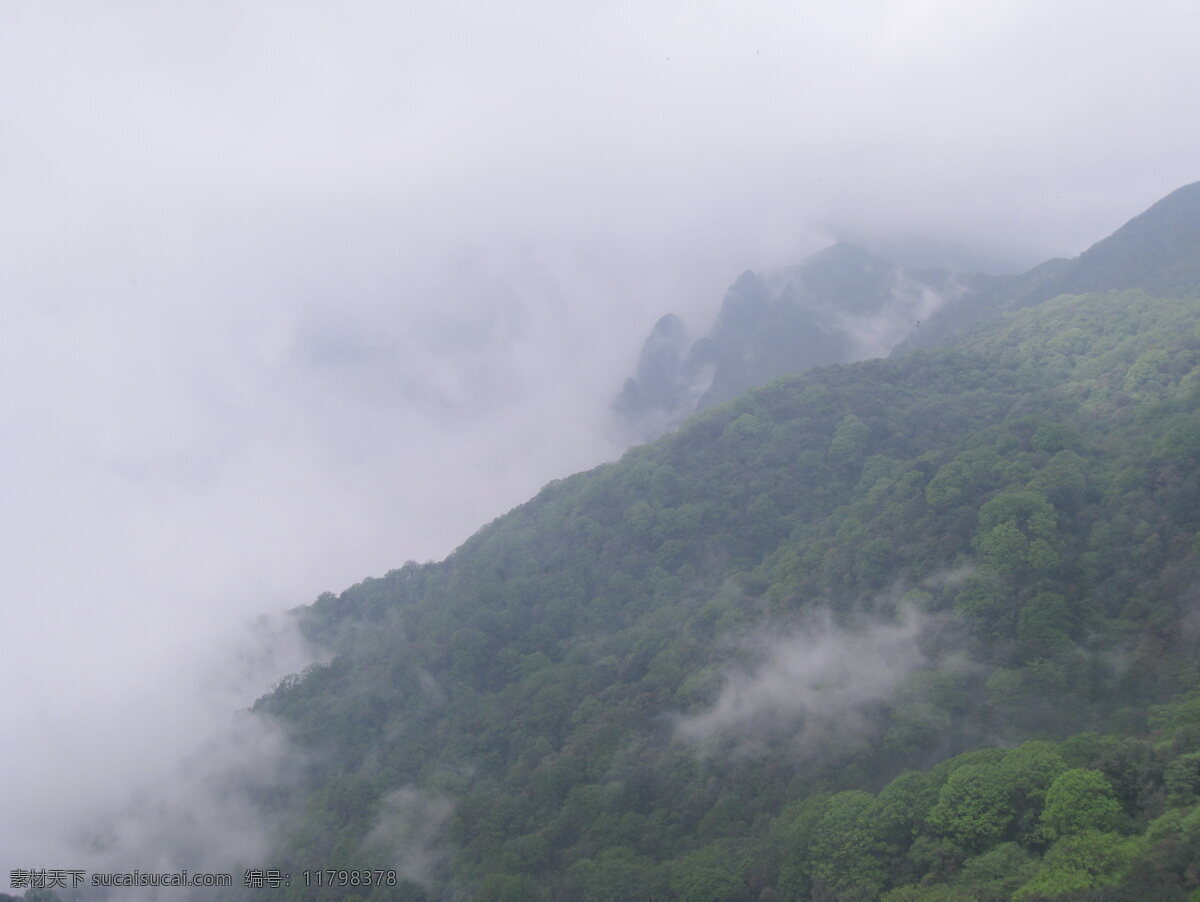 山中云雾 云雾 山 自然风光 旅游摄影 自然风景 摄影图库