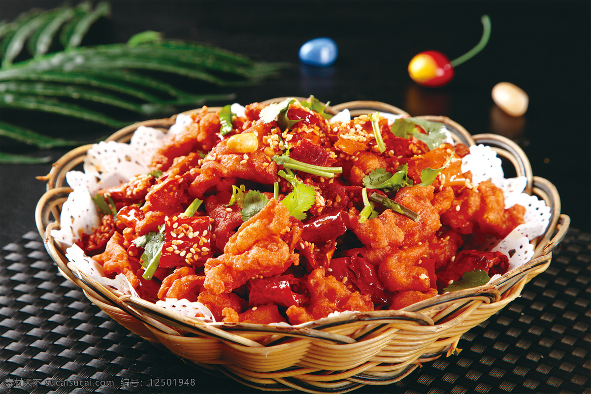 辣子鸡丁图片 辣子鸡丁 美食 传统美食 餐饮美食 高清菜谱用图