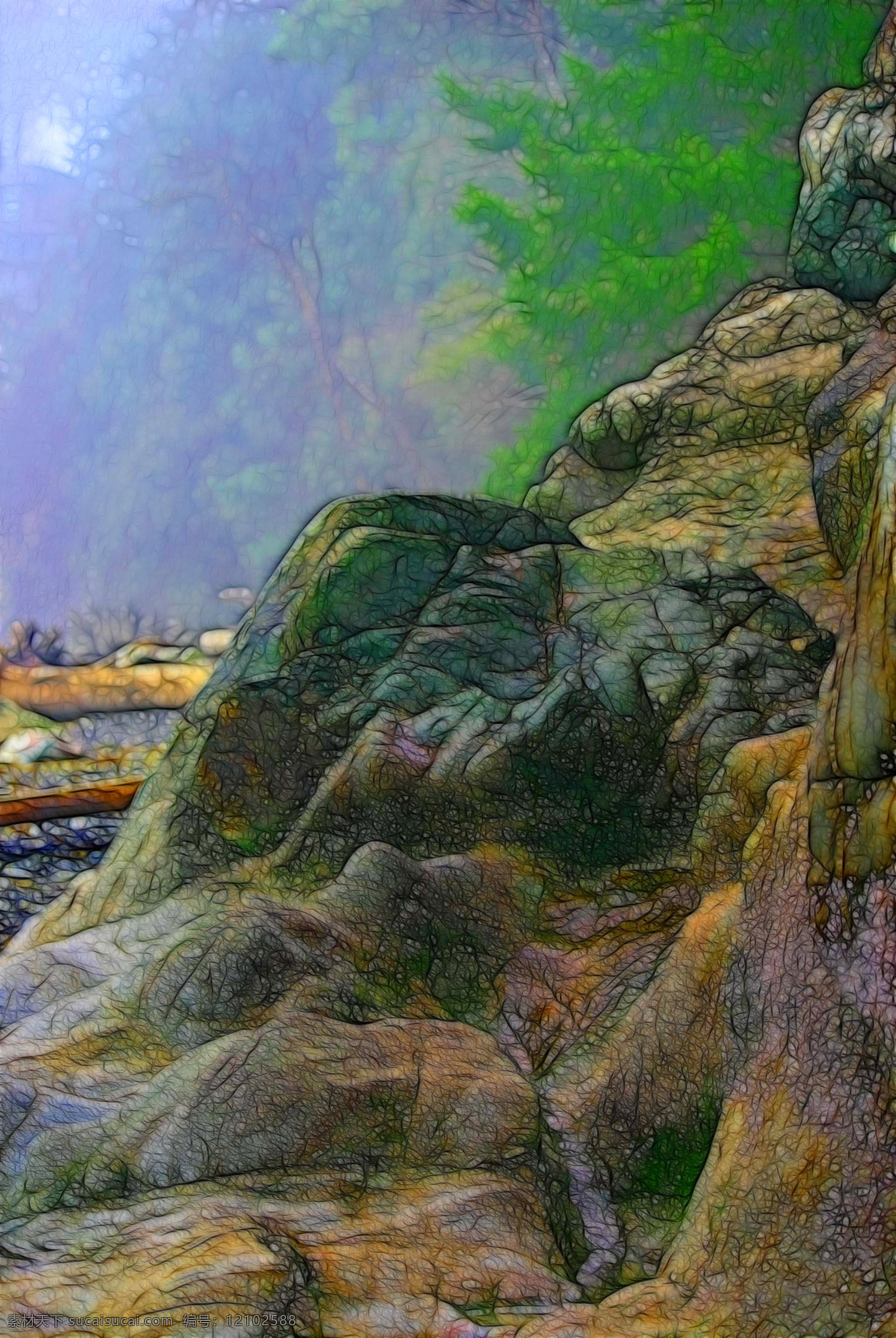 风景 风景画 挂画 绘画 绘画书法 景色 欧美油画 油画 岩石设计素材 岩石模板下载 岩石 油画风景 艺术 油画艺术 岩层 石头 山岩 西方油画 油画作品 文化艺术 装饰素材 山水风景画