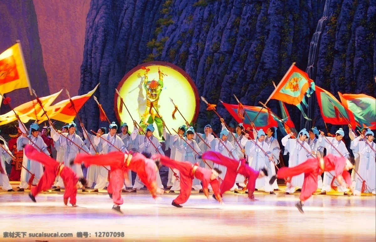 印象野三坡 历史 舞剧 舞台 练兵 舞蹈音乐 文化艺术