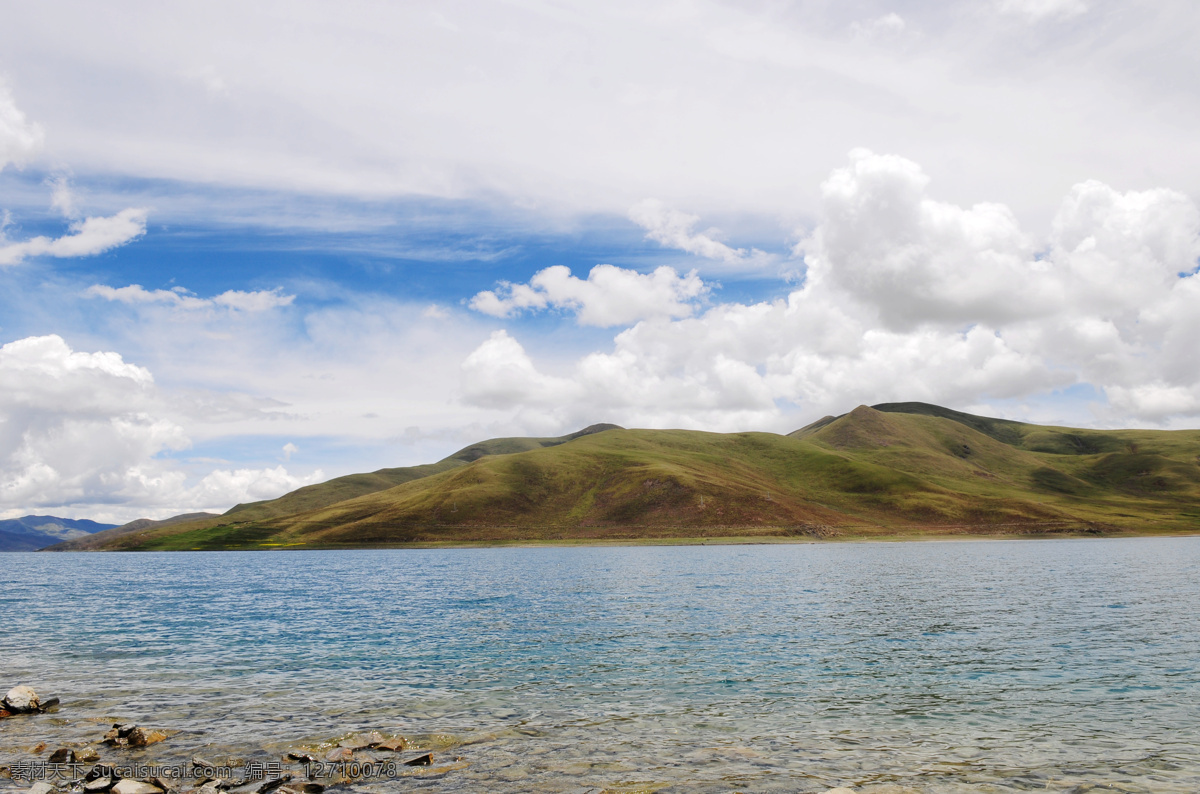 西藏 圣湖 羊卓雍错 湖