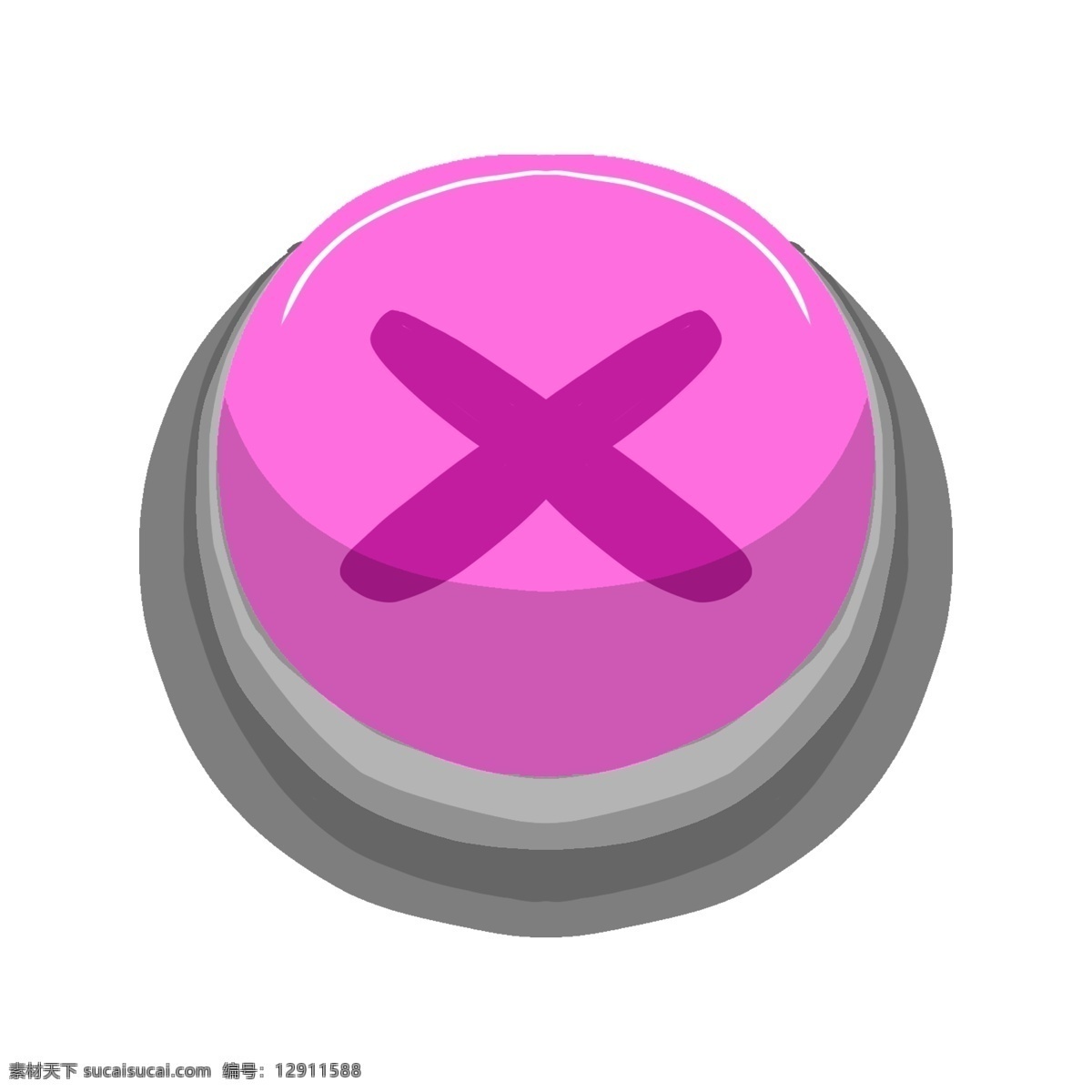 紫色 开始 按钮 插画 漂亮 圆形开始按钮 水晶开始按钮 手绘开始按钮 可爱