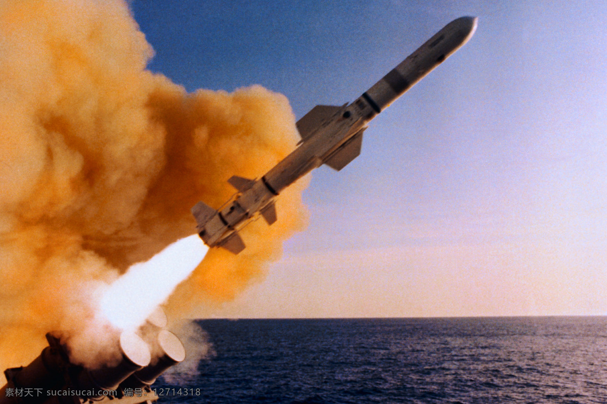 导弹 发射 战争 现代科技 军事武器 摄影图库 300
