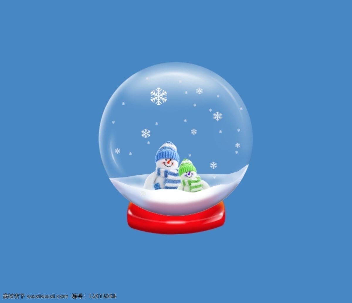 雪人 雪球 水晶球 设计原稿 ps 工业设计 生活百科 生活用品