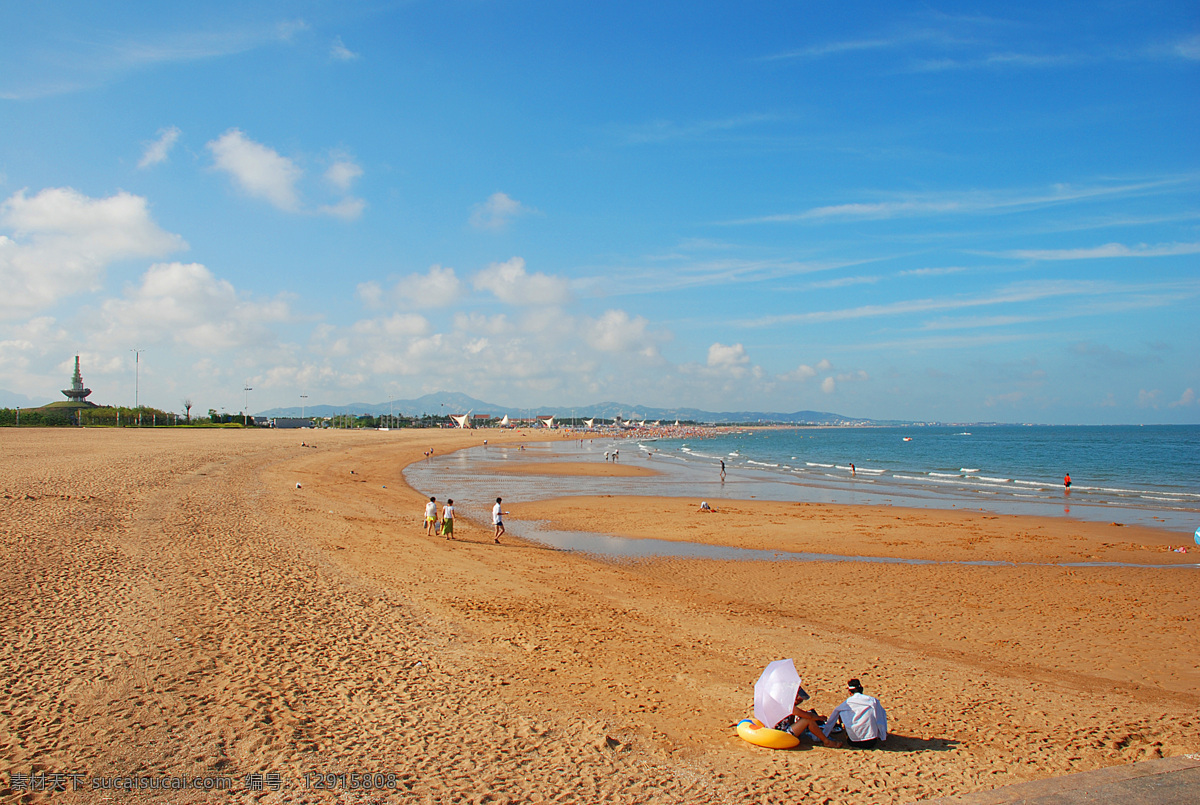海边 大海 日照 看海 沙滩 蓝天 碧海 金沙滩 自然风景 自然景观