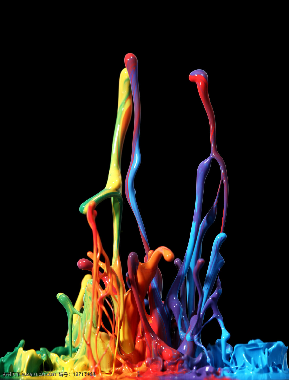 动感 喷溅 颜料 飞溅的油漆 飞溅的颜料 色彩 彩色 动感颜料 动感油漆 3d油漆喷溅 底纹背景 背景图片素材 3d设计