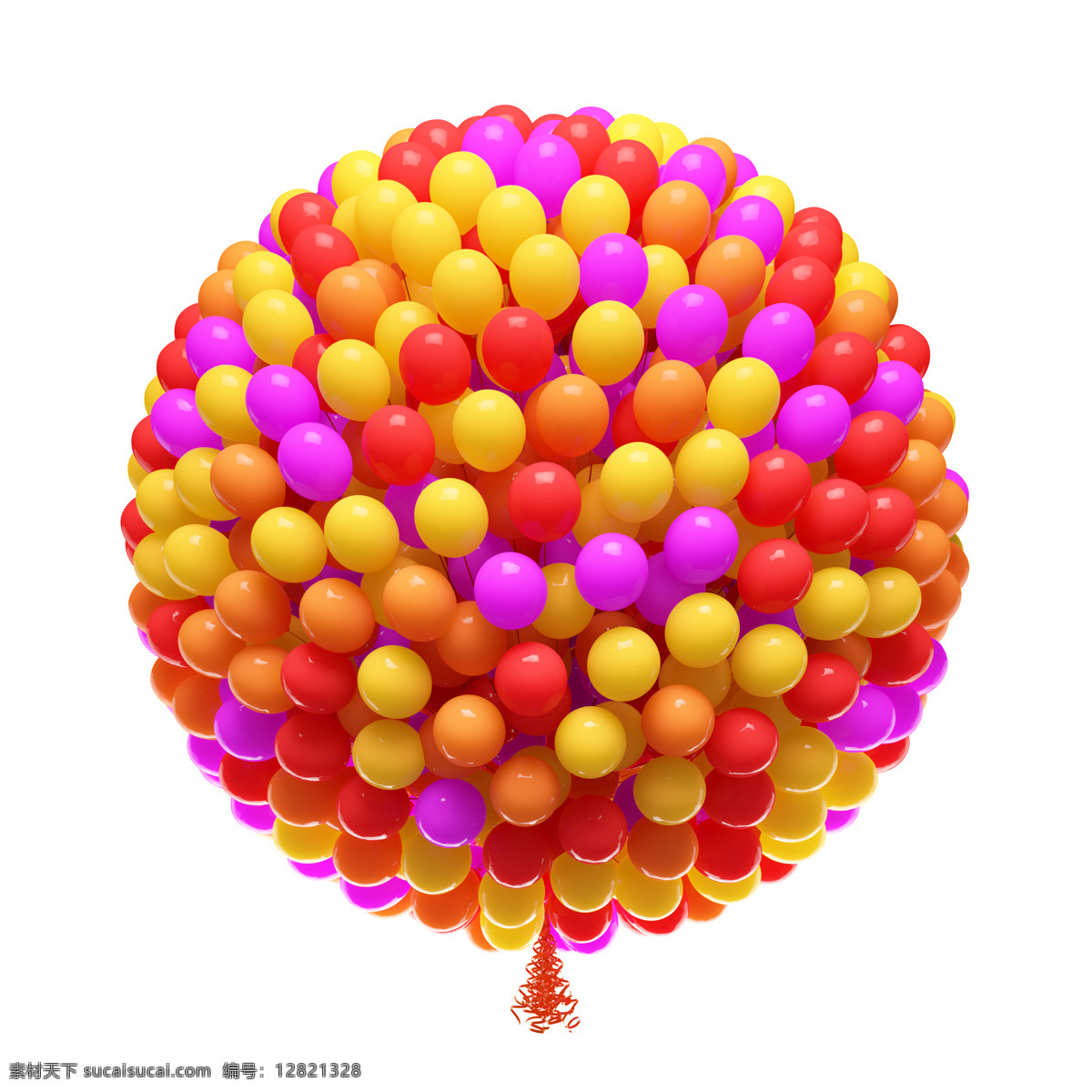 气球 节日彩球 彩色气球 彩球 节日素材 节日庆祝 3d设计