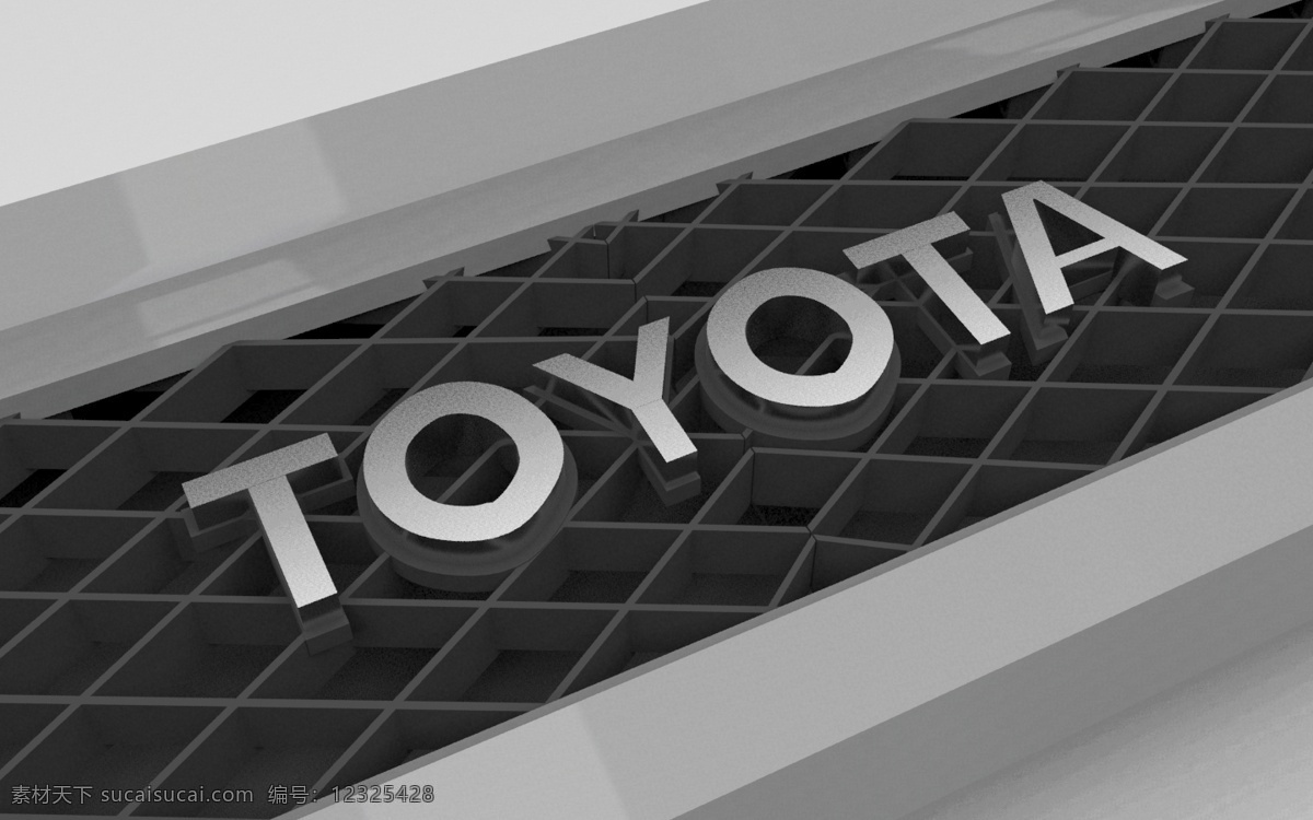 丰田 fj 灯 前 汽车 杂项 3d模型素材 其他3d模型