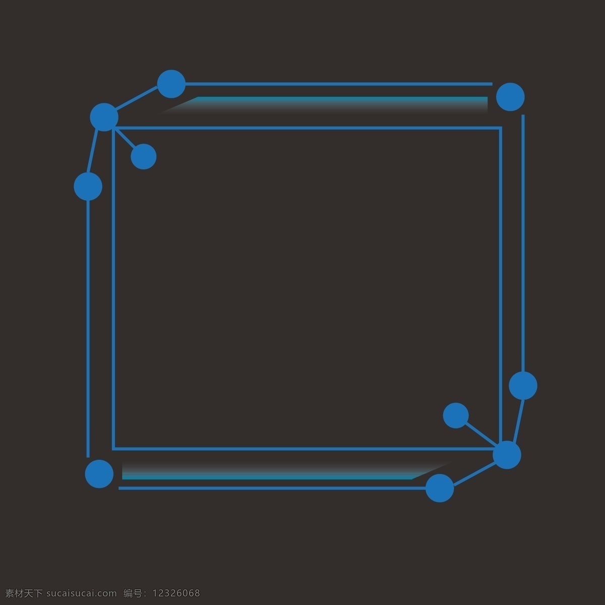 蓝色 正方体 边框 生物 商务 科技 科 商用 矢量