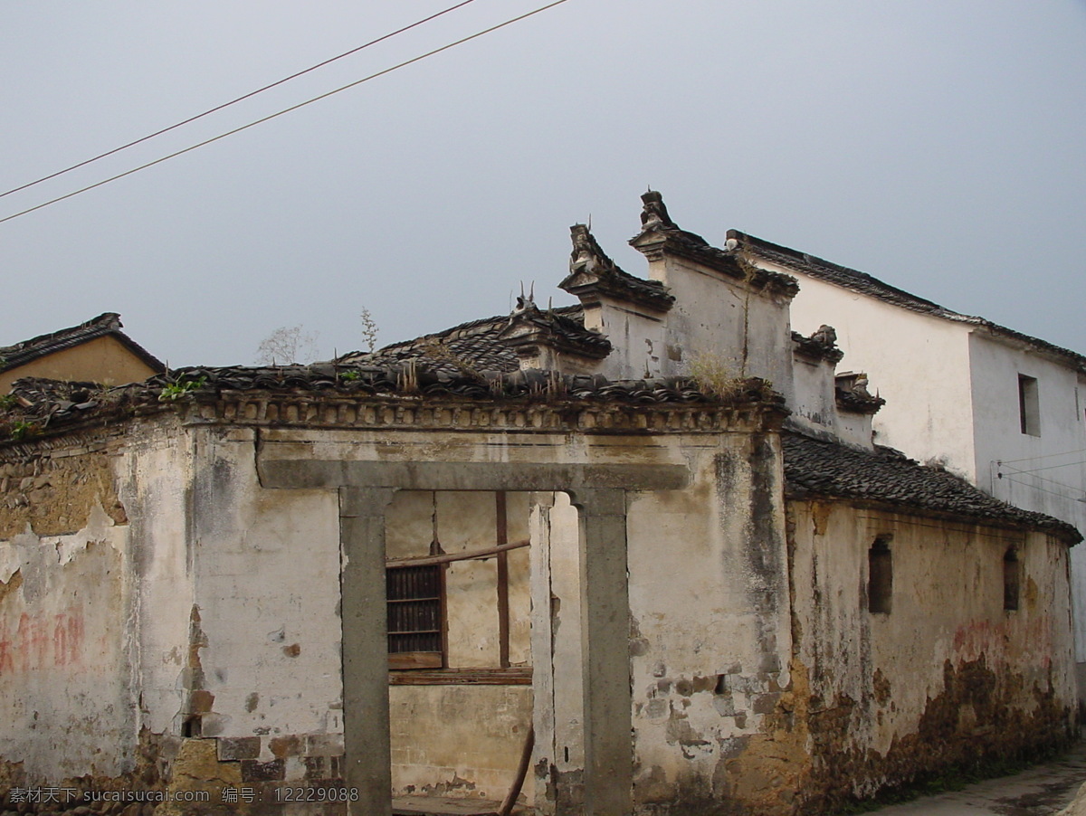 古老 宅院 村庄 高清大图 古旧 江南 乡村 院落 风景 生活 旅游餐饮