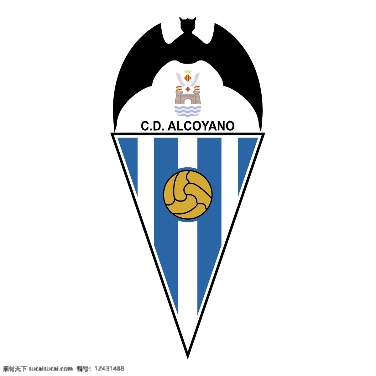 阿尔科 亚诺 体育俱乐部 自由 俱乐部 拉科 鲁尼亚 标志 白色
