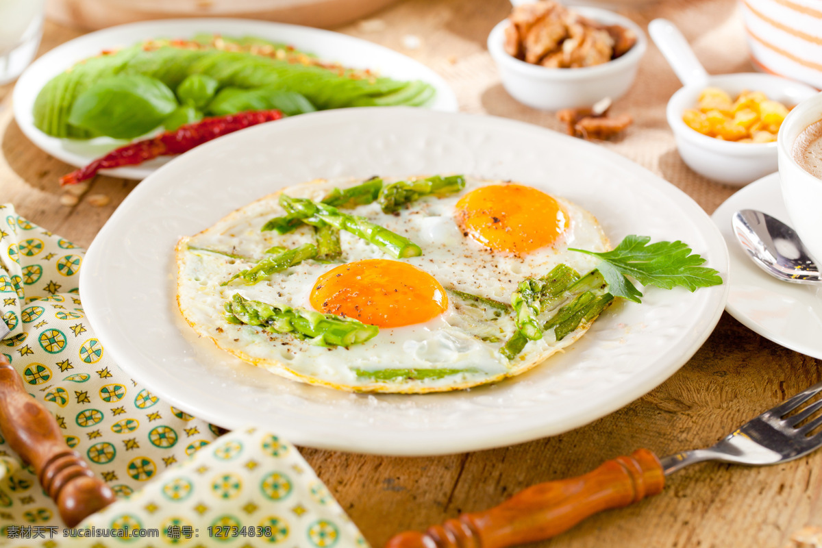煎鸡蛋 煎蛋 鸡蛋 早餐煎蛋 早餐 美食 美味 餐饮 饮食 蔬菜 食物 餐饮美食 传统美食