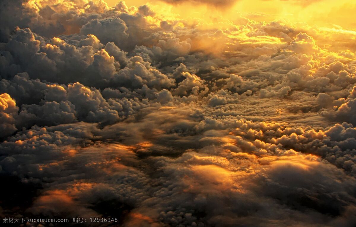 云朵 云层 夕阳 天空 背景 自然景观 自然风景