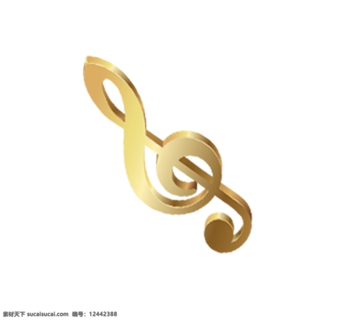 金色音乐符号 金色 音乐 符号