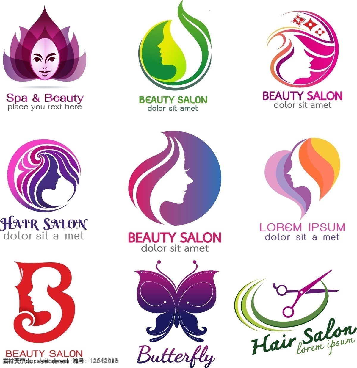 美容院图标 手绘spa spa美容店 标志logo 手绘 spa 标志 spa标识 美容 美容店 美女头像 理发店 美体店 logo 标识 贴纸 美发沙龙 蝴蝶 店标 店标标志 spa标志 美容店标志 标志图标 公共标识标志